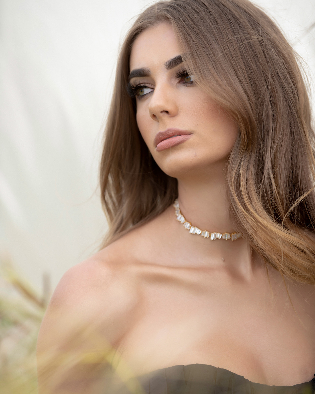 silver bridal necklace | Jivi I Jeanette Maree|Shop online now