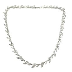 Fable – Silver Crystal Necklace