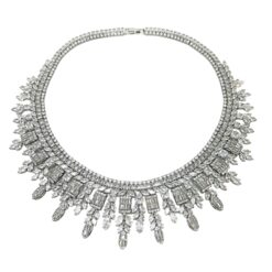 Vivia-swarovski crystal necklace