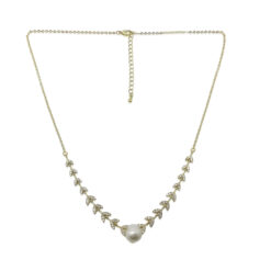 Cassidy-Pearl necklace for wedding day