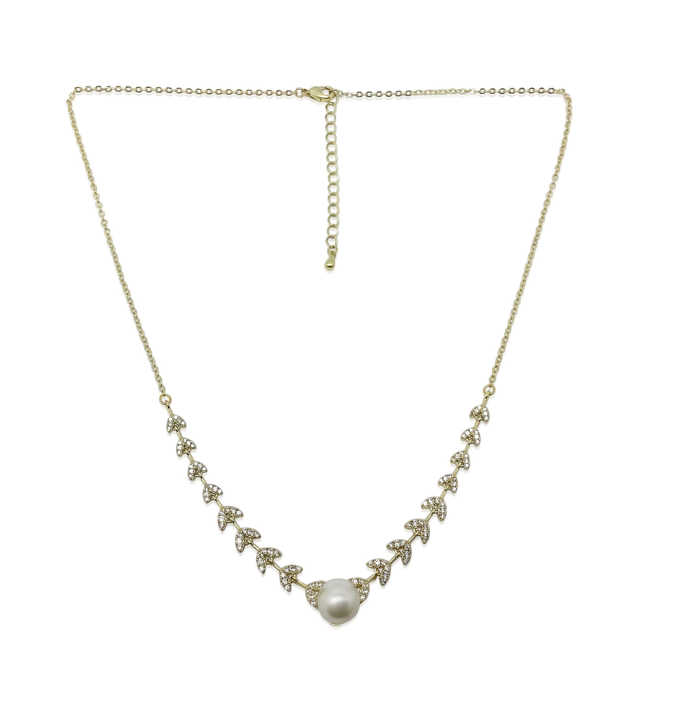 Pearl necklace for wedding day| Cassidy I Jeanette Maree|Shop online now