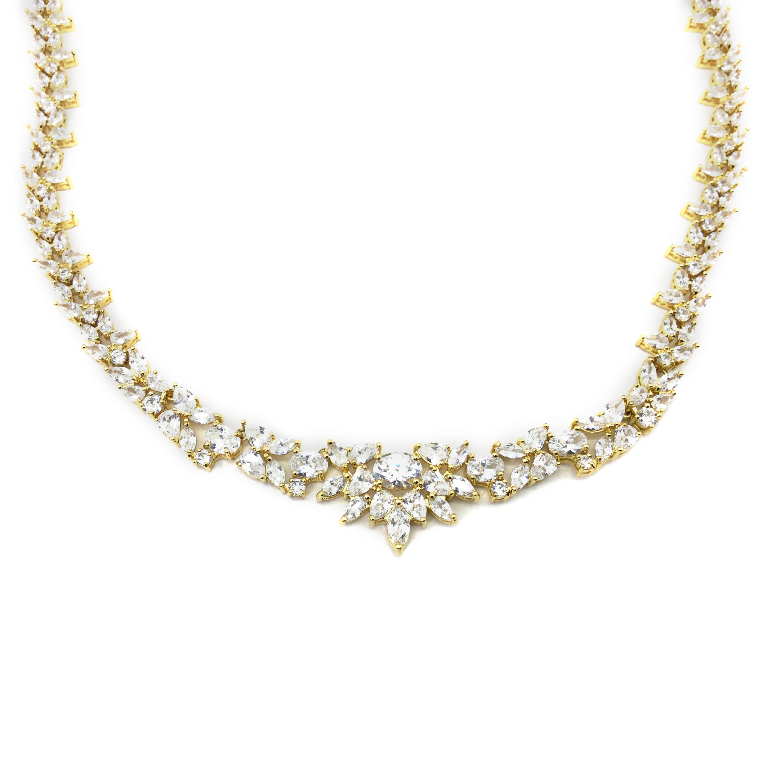 gold necklace for marriage| Aulora I Jeanette Maree|Shop online now