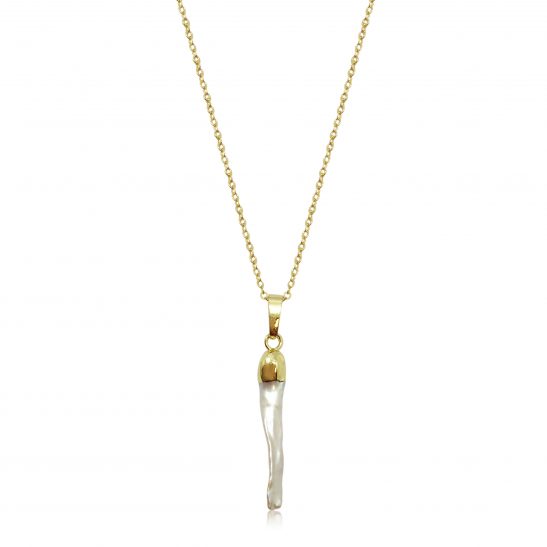 Fresh Water Pearl Gold Pendant - Annie | Jeanette Maree