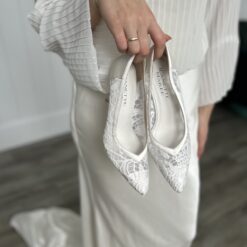 Nicole – Lace Wedding Shoes