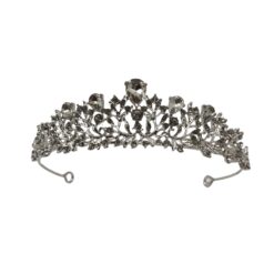Hailey-Silver Crown Headpiece