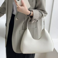 Peyton|White Handbag
