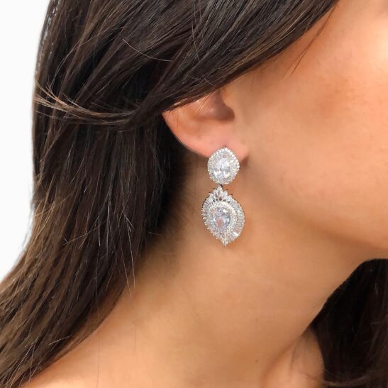 Crystal Drop Earrings|Destina|Jeanette Maree|Shop Online