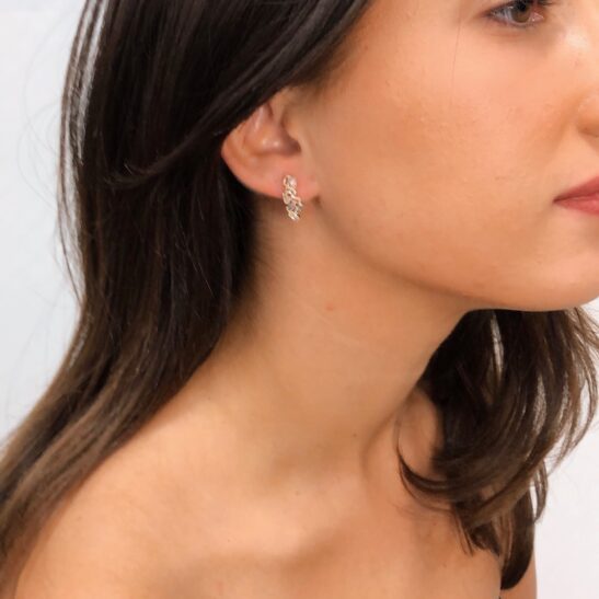 Crystal bridal earrings|Presley|Jeanette Maree|Shop Online Now