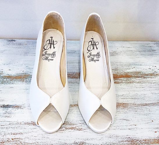 Ivory heels | Riley I Jeanette Maree | Shop Now | Sale