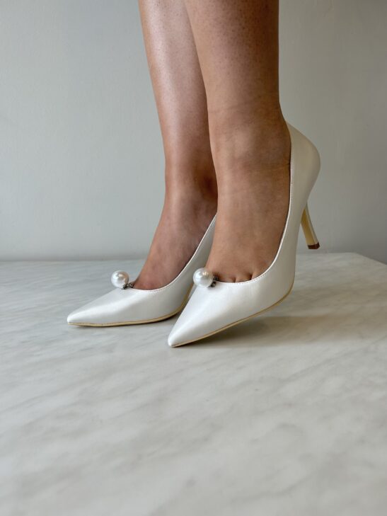 Pearl Wedding Shoes|Mina|Jeanette Maree|Shop Online Now