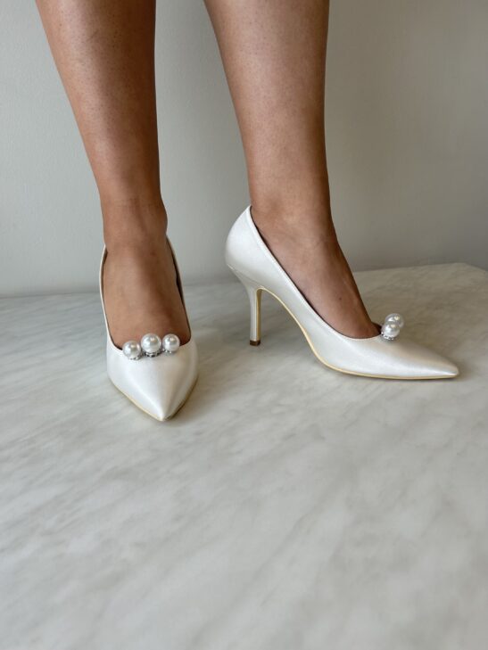 Pearl Bridal Shoes|Rachel|Jeanette Maree|Shop Online Now
