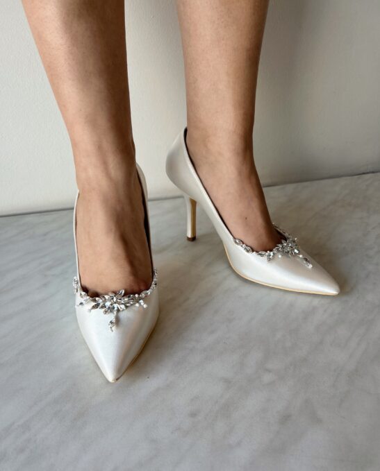 Crystal Bridal Shoe|Fern|Jeanette Maree|Shop Online Now