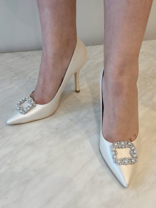 Classic Pearl Shoe Clip|Paige|Jeanette Maree|Shop Online Now