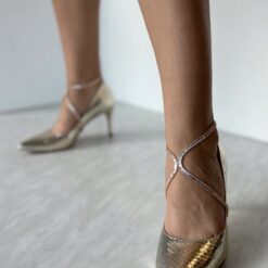 Eloise – Gold Diamond Shoe Jewellery