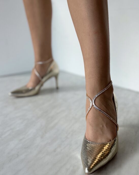 Gold Diamond Shoe Jewellery|Eloise|Jeanette Maree|Shop Online Now