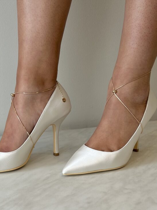 Gold Thin Anklet|June|Jeanette Maree|Shop Online Now