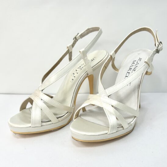 ivory wedding heels